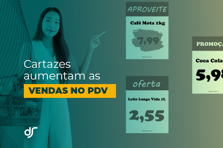 cartaz de oferta fácil