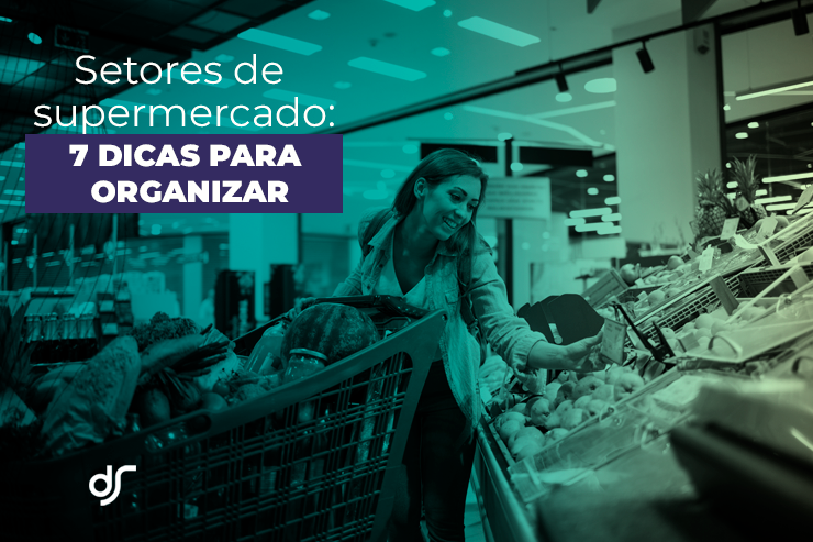 setores de supermercado