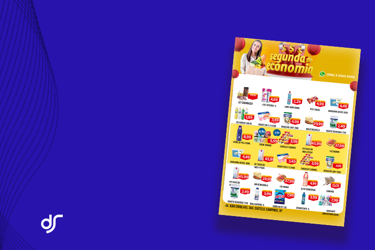 Como fazer um encarte de ofertas