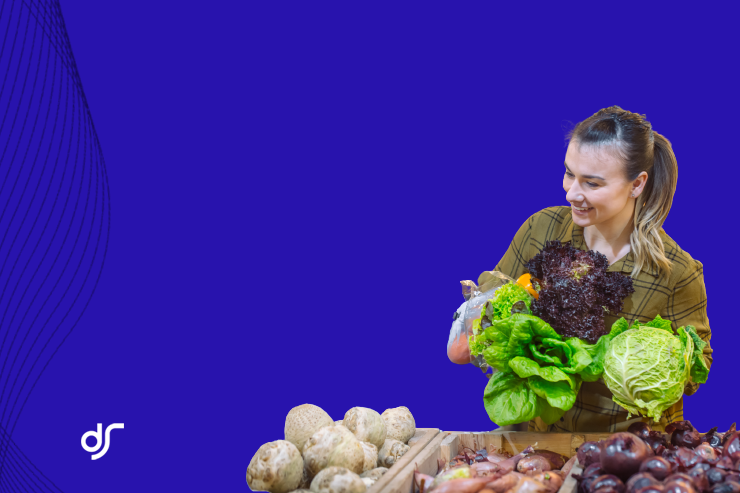 layout de hortifruti de supermercado